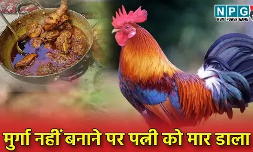 Surajpur News: मुर्गा नहीं बनाने पर पत्नी की हत्या, गुस्साए पति ने जलती लकड़ी से पीट-पीटकर मार डाला