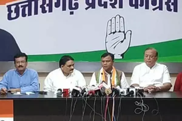 Congress: कांग्रेस का आरोप: सरकार धान नहीं खरीदने का षड्यंत्र कर रही है, बैज बोले- नई नीति से स्पष्ट है सरकार किसानों से धान खरीदी कम करना चाहती है