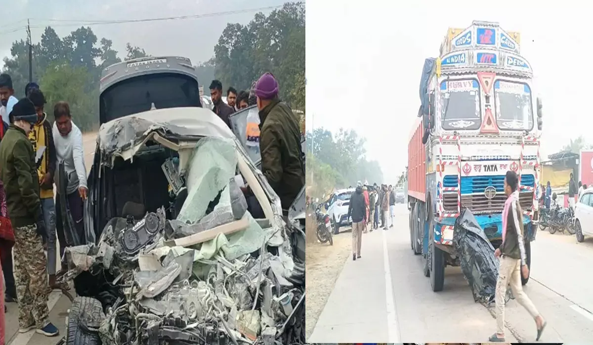 छत्तीसगढ़ में भीषण हादसाः पाचं दोस्तों की मौत, रायपुर से मैनपाट निकले थे घूमने, तेज रफ़्तार ट्रक ने मारी टक्कर, एयर बैग खुला...