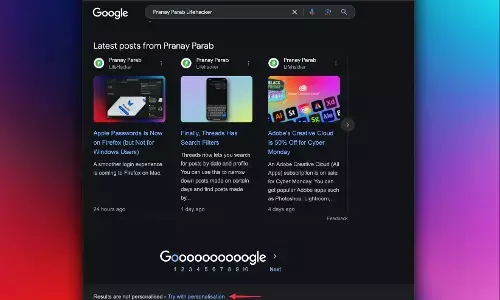 Try Without Personalization: Google का नया फीचर, अब बिना पर्सनलाइजेशन के देख सकेंगे सर्च रिजल्ट्स, जानें कैसे!