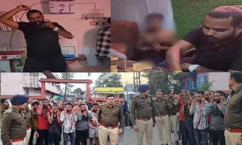 Chhattisgarh News: युवक को नग्न कर बैल्ट से पिटने वाले कुख्यात गैंग के 9 बदमाश गिरफ्तार, मुख्य आरोपी रावण अब भी फरार...