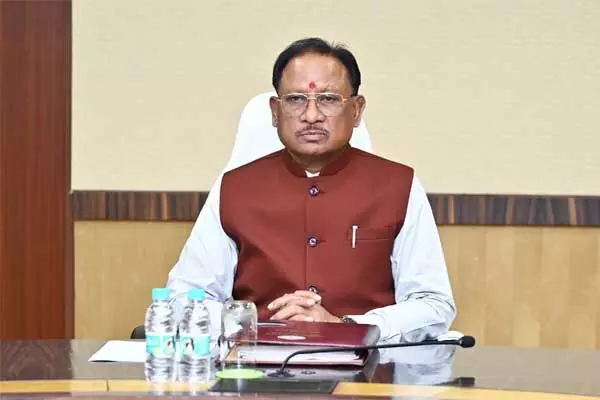 Vishnu Deo Cabinet: विष्णुदेव कैबिनेट की बैठक शुरू: देखें फोटो-वीडियो मुख्यमंत्री की अध्यक्षता में मंत्रालय में चल रही है बैठक Vishnu Deo Cabinet: विष्णुदेव कैबिनेट की बैठक शुरू: देखें फोटो-वीडियो मुख्यमंत्री की अध्यक्षता में मंत्रालय में चल रही है बैठक