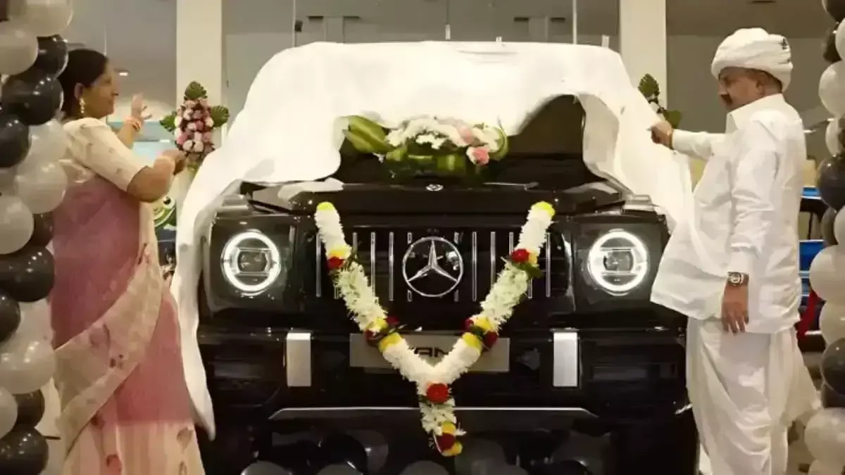 Farmer 3 Crore Mercedes Benz G-Wagen: किसान परिवार ने खरीदी 3 करोड़ रुपये की मर्सिडीज बेंज जी वैगन, वीडियो हो रहा वायरल