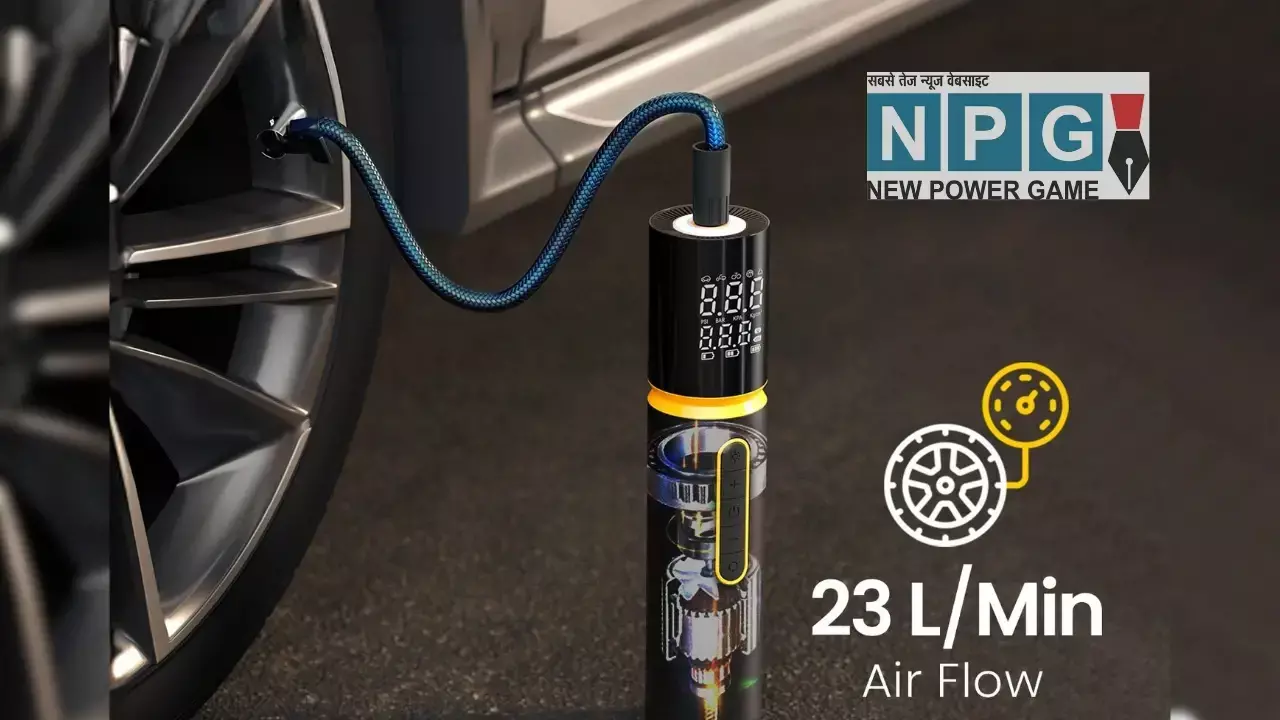 अब पंचर का डर भूल जाओ! Portronics Vayu 5.0 से चुटकियों में भरें हवा, जानें इसकी कीमत और फीचर्स