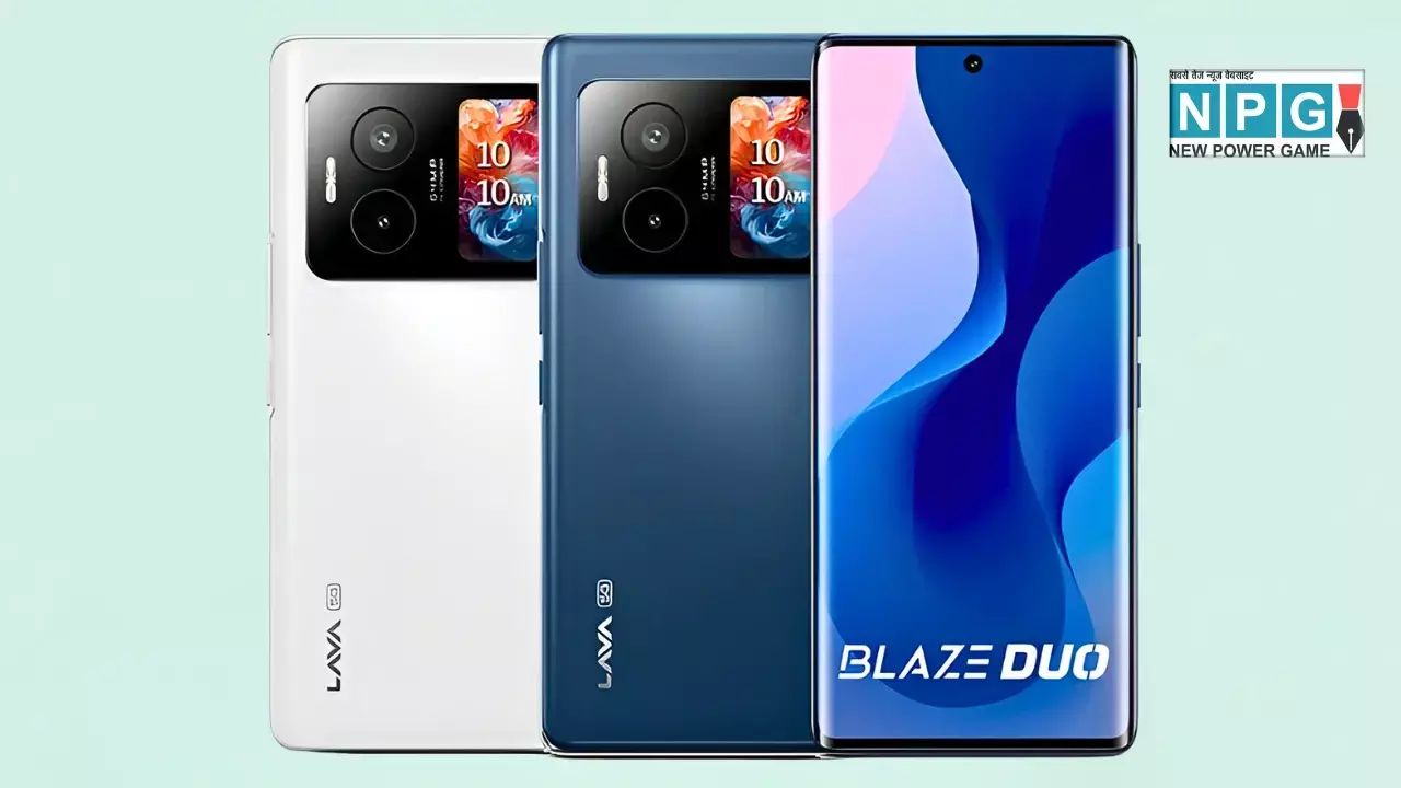 Lava ने लॉन्च किया डुअल स्क्रीन वाला धांसू 5G फोन - Blaze Duo 5G: 64MP कैमरा, 5000mAh बैटरी और कमाल की कीमत
