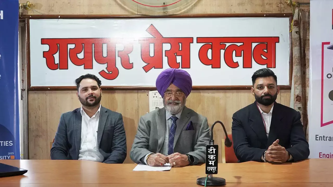 Chandigarh University CUCET 2025 Launch: भारत की नंबर 1 निजी यूनिवर्सिटी, चंडीगढ़ यूनिवर्सिटी ने रायपुर में किया CUCET 2025 लॉन्च...