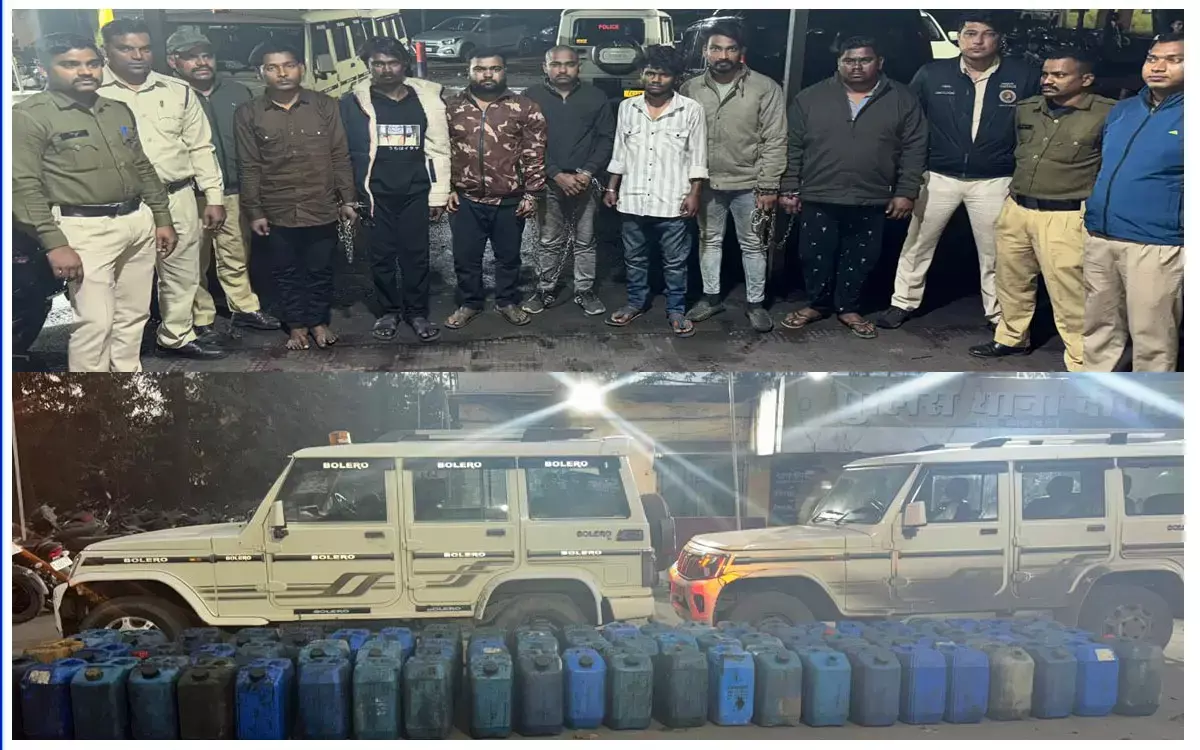 Chhattisgarh: छह पुलिसकर्मी सस्पेंड़, SECL खदान में डीजल चोरी करने वाले गिरोह का खुलासा, 7 आरोपी गिरफ्तार...