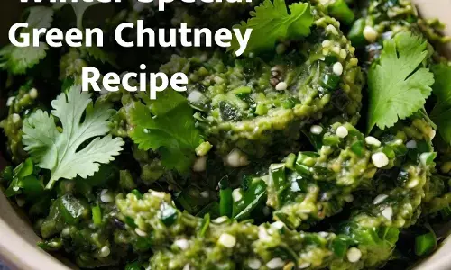 Winter Special Green Chutney Recipe: सर्दी में ही बनेगी हरे लहसुन और कच्ची हल्दी की ये खास हरी चटनी, बिल्कुल देर न करें, तुरंत बनाएं...