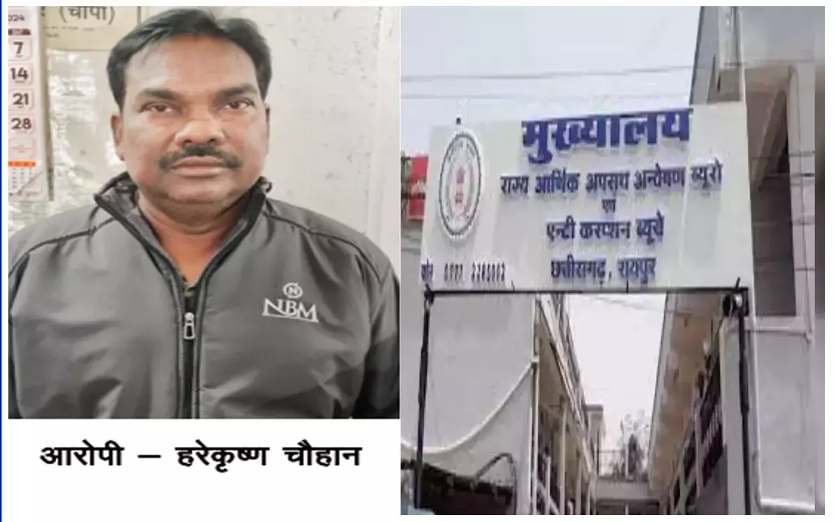 CG ACB News: रिश्वतखोर अधिकारी गिरफ्तार, वरिष्ठ निरीक्षक को 50 हजार की रिश्वत लेते एसीबी ने रंगे हाथ पकड़ा....