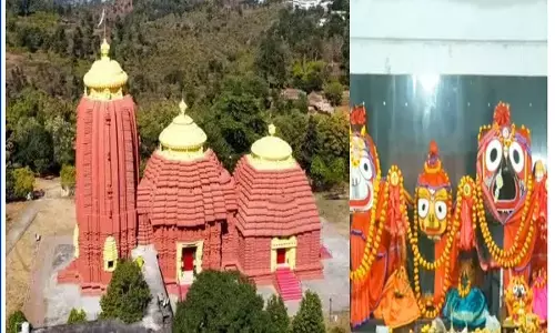 चिरमिरी के जगन्नाथ मंदिर का अद्वितीय डिज़ाइन और सुंदर वास्तुकला श्रद्धालुओं को कर रहा विशेष रूप से आकर्षित