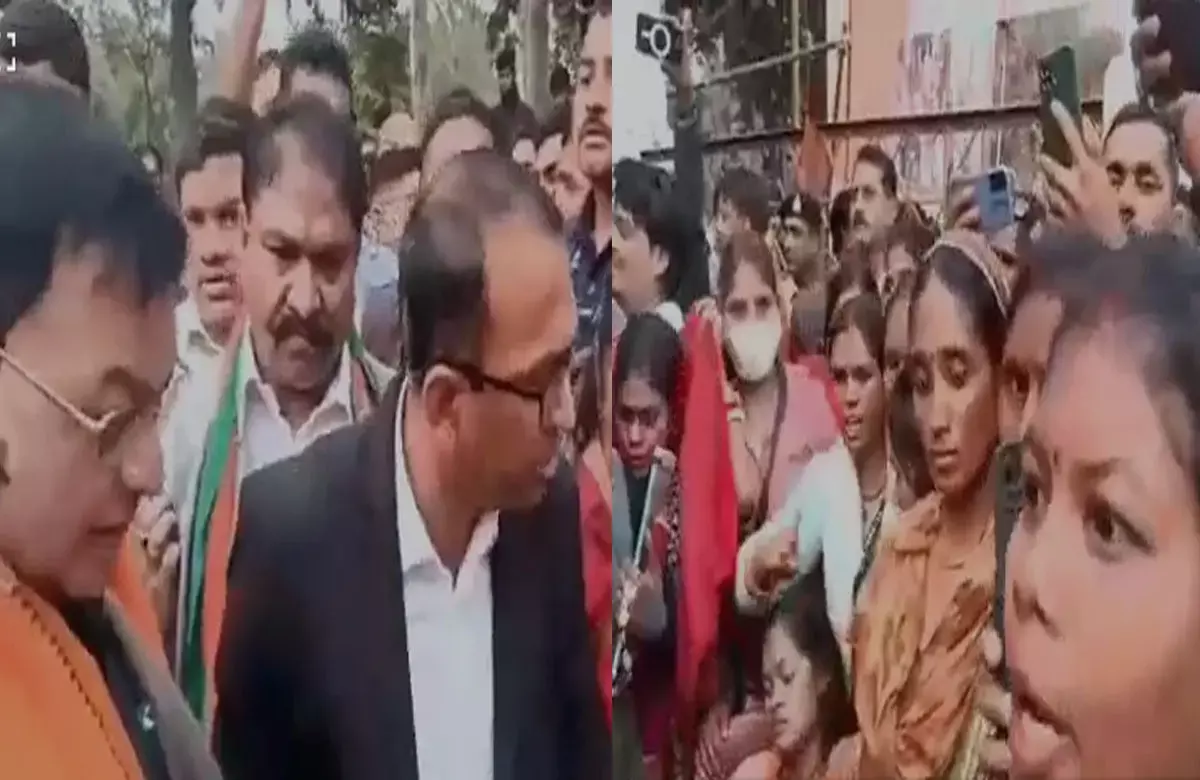 Korba News: मंत्री की फिसली जुबान, महिलाओं को बोले- हेकड़ी में रहोगे तो उठाकर बाहर फेंकवा देंगे, वायरल हुआ वीडियो