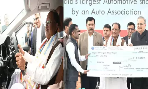 छत्तीसगढ़ सरकार दे रही रोड टैक्स पर 50 प्रतिशत की छूट, मुख्यमंत्री विष्णु देव साय ने राडा ऑटोएक्सपो 2025 का किया उद्घाटन