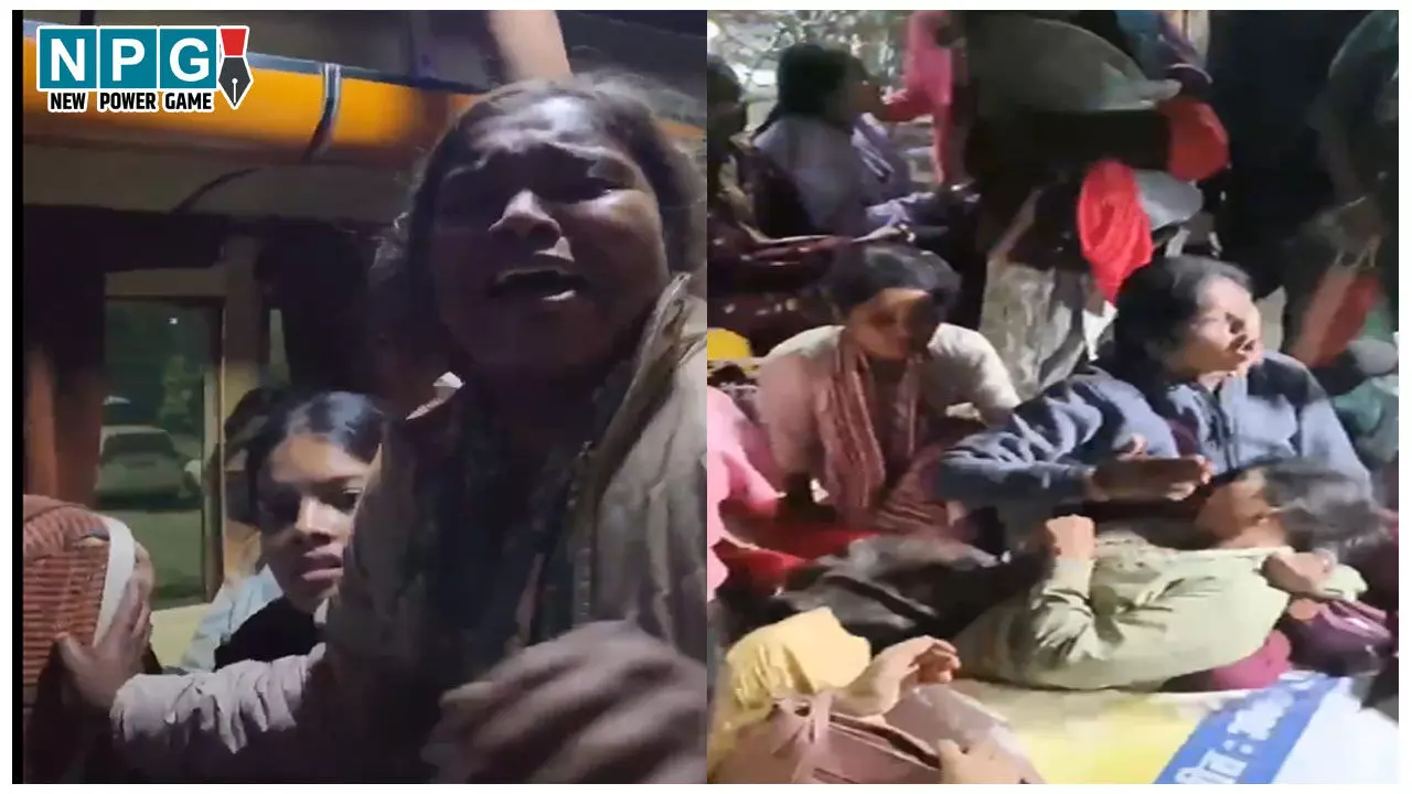 CG B.Ed Teachers Protest: बेटियों के साथ ऐसा व्यवहार, नशे में धुत्त पुरुष पुलिसकर्मियों ने महिला शिक्षकों से की बदसलूकी, पूर्व CM भूपेश बघेल ने लगाए आरोप CG B.Ed Teachers Protest: बेटियों के साथ ऐसा व्यवहार, नशे में धुत्त पुरुष पुलिसकर्मियों ने महिला शिक्षकों से की बदसलूकी, पूर्व CM भूपेश बघेल ने लगाए आरोप