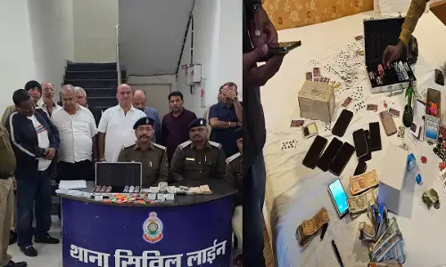 Bilspur News: जुआ खेलते PWD का ईई, ठेकेदार, होटल मालिक सहित 11 गिरफ्तार, नगदी भी जब्त