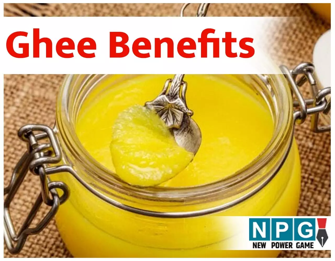 Ghee Benefits In Winter: सर्दियों में घी खाना है बेहद फायदेमंद, शरीर को देगा गर्माहट और बनाएगा अंदर से मजबूत, जानिये फायदे... Ghee Benefits In Winter: सर्दियों में घी खाना है बेहद फायदेमंद, शरीर को देगा गर्माहट और बनाएगा अंदर से मजबूत, जानिये फायदे...
