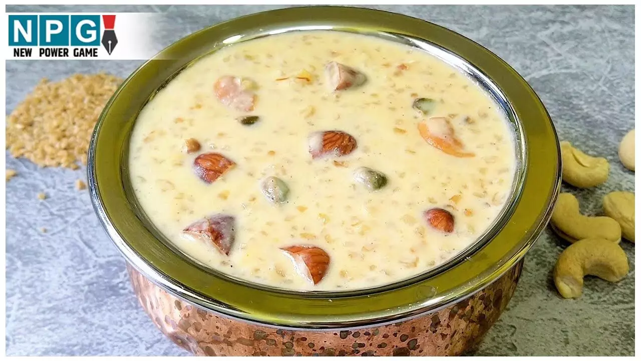 Daliya Ki Kheer Recipe: सिंपल दलिया नहीं, बनाएं दलिया की खीर, फिर बच्चे भी शौक से मांग कर खाएंगे... Daliya Ki Kheer Recipe: सिंपल दलिया नहीं, बनाएं दलिया की खीर, फिर बच्चे भी शौक से मांग कर खाएंगे...