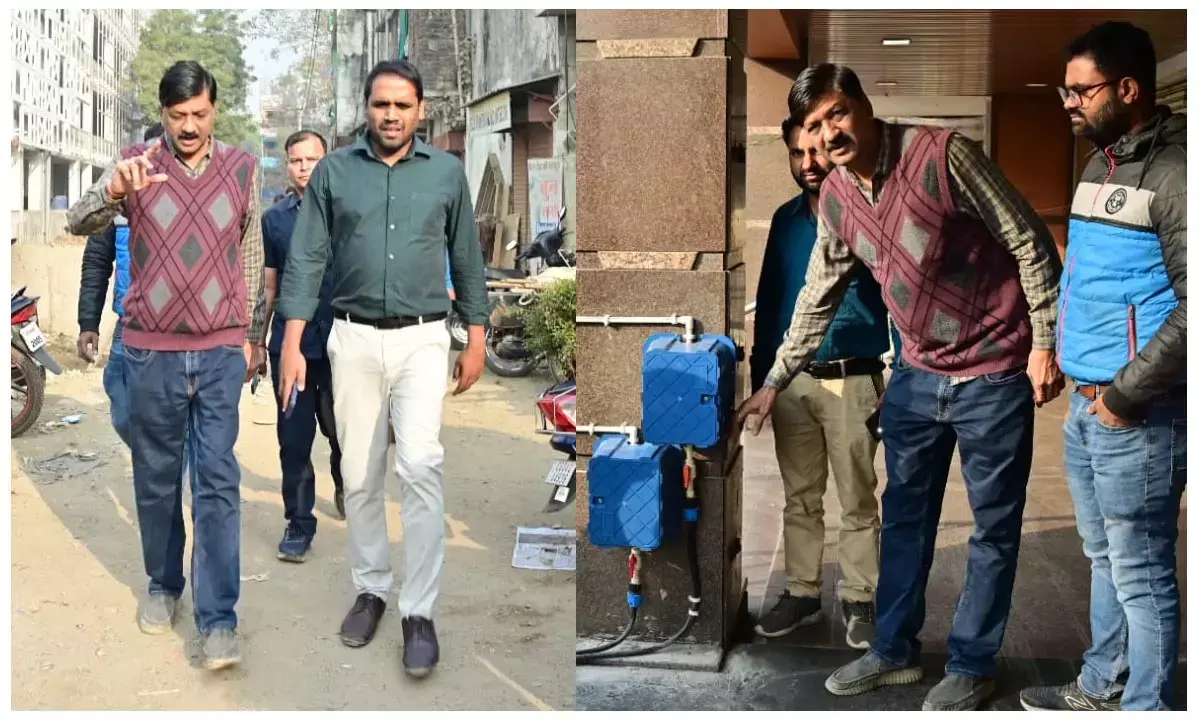 Raipur Shastri Bazaar Project: एम डी अबिनाश मिश्रा ने शास्त्री बाजार प्रोजेक्ट में धीमी गति से कार्य को देख की गहन नाराजगी व्यक्त...