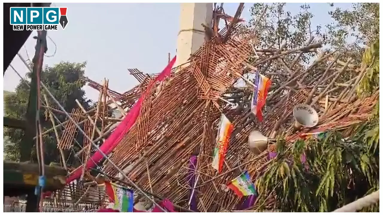 Baghpat Incident News: जैन निर्वाण महोत्सव में हादसा, मानस्तम्भ परिसर में मचान ढहने से 80 से ज्यादा श्रद्धालु दबे, 7 की मौत, कई की हालत गंभीर Baghpat Incident News: जैन निर्वाण महोत्सव में हादसा, मानस्तम्भ परिसर में मचान ढहने से 80 से ज्यादा श्रद्धालु दबे, 7 की मौत, कई की हालत गंभीर