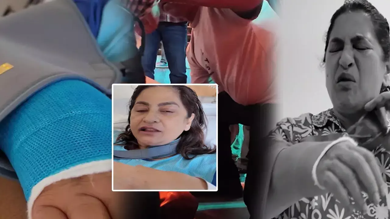 Archana Puran Singh News: अर्चना सिंह की टूटी हड्डी, डालने पड़े तार... दर्द में तड़प एक्ट्रेस, सामने आया हादसे का भयानक वीडियो...