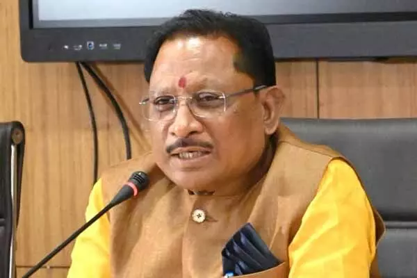 Chhattisgarh News: हमारी नीति स्पष्ट है-बोली का जवाब बोली से और गोली का जवाब गोली से: मुख्यमंत्री विष्णुदेव