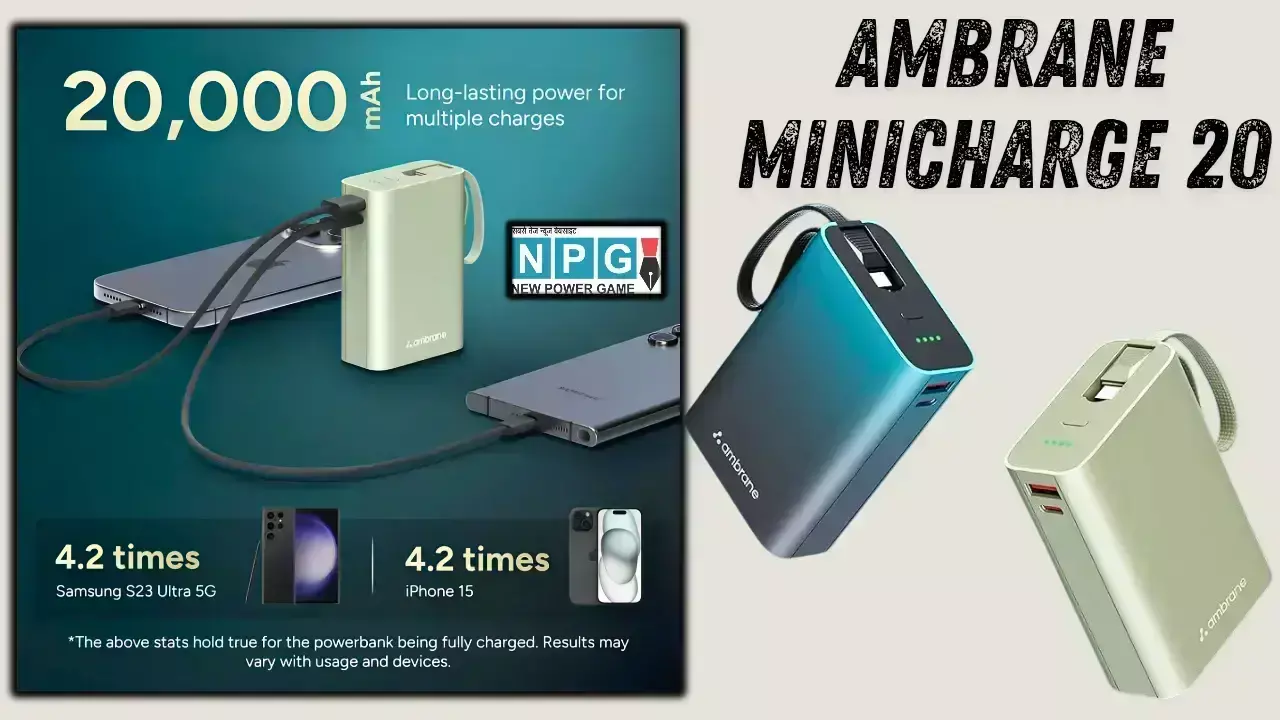 पॉकेट में पावरहाउस! ये 20000mAh का पावरबैंक करेगा आपके iPhone और Samsung जैसे फ़ोन्स को चार्ज, कीमत सिर्फ ₹1,899