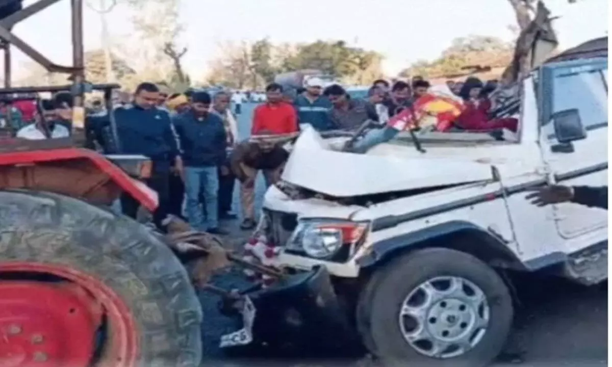 CG News: छत्तीसगढ़ के श्रद्धालुओं से भरी वाहन हादसे का शिकार, चार की मौत, 7 गंभीर, कुम्भ स्नान कर लौट रहे थे...CM ने जताया दुःख CG News: छत्तीसगढ़ के श्रद्धालुओं से भरी वाहन हादसे का शिकार, चार की मौत, 7 गंभीर, कुम्भ स्नान कर लौट रहे थे...CM ने जताया दुःख