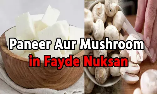 Paneer Aur Mushroom in Fayde Nuksan: पनीर या मशरूम..आपके शरीर के लिए कौन है फायदेमंद, और नुकसानदायक, जानिए दोनों के फायदे और नुकसान...