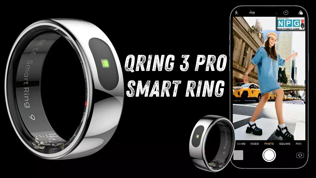 QRing 3 Pro: LED नोटिफिकेशन वाली स्मार्ट रिंग लॉन्च! मिलेगी 60 दिन की बैटरी लाइफ और टच कंट्रोल, जानें कीमत