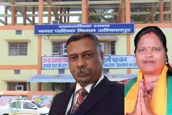 Ambikapur News: नगरीय निकाय चुनाव: कांग्रेस को अंबिकापुर निगम से उम्मीद,तिर्की जीते तो रचेंगे इतिहास और बनाएंगे कीर्तिमान Ambikapur News: नगरीय निकाय चुनाव: कांग्रेस को अंबिकापुर निगम से उम्मीद,तिर्की जीते तो रचेंगे इतिहास और बनाएंगे कीर्तिमान