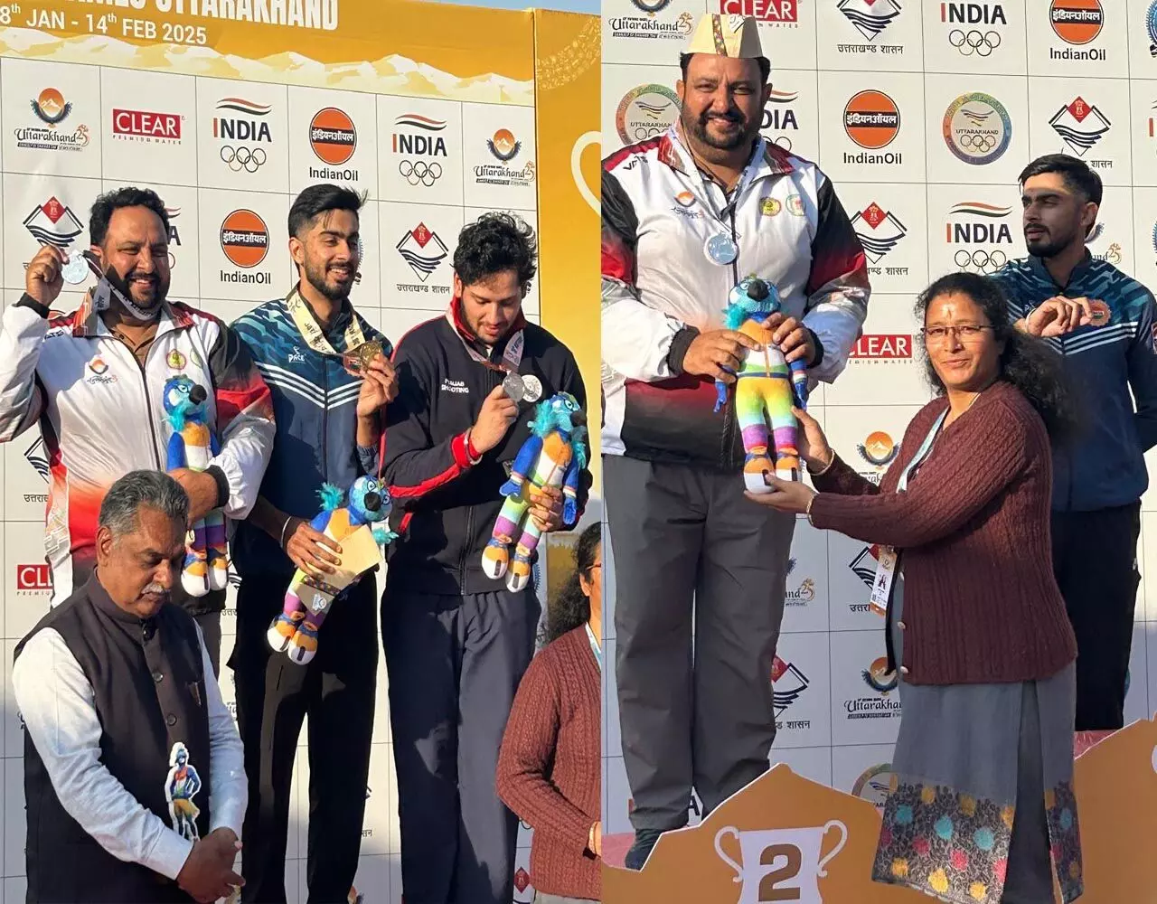 38th National Games: शूटिंग के क्षेत्र में एक नया कीर्तिमान: छत्तीसगढ़ प्रदेश रायफल संघ ने दी परमपाल को बधाई... 38th National Games: शूटिंग के क्षेत्र में एक नया कीर्तिमान: छत्तीसगढ़ प्रदेश रायफल संघ ने दी परमपाल को बधाई...