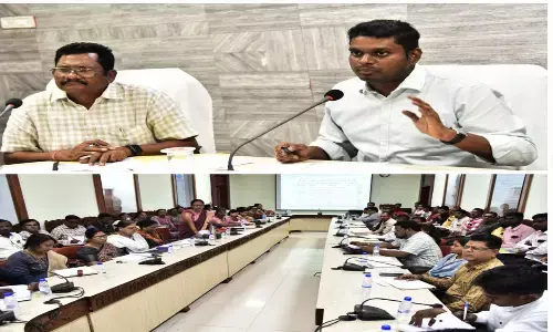 Jagdalpur News: प्री बोर्ड परीक्षा के परिणाम पर कलेक्टर ने किया स्कूलों के प्राचार्यों से चर्चा...