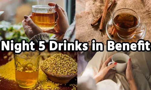 Night 5 Drinks in Benefit: रात को सोने से पहले पिएं ये 5 ड्रिंक, पेट की चर्बी भी होने लगेगी कम, सुबह पूरी तरह हो जाएगा साफ, जानिए...