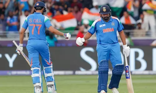 IND vs BAN Champions Trophy 2025: टीम इंडिया को लगा पहला झटका, रोहित की दमदार दमदार पारी का हुआ अंत, जानिए क्या है स्कोर...