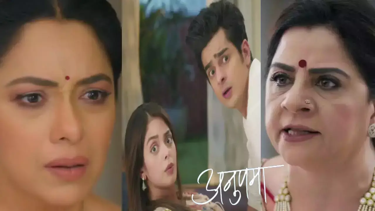 Anupama Today Episode: अनुपमा को जहरीली बातें सुनाएंगी मोटी-बा, राजा-ईशानी के रोमांस में मचेगा बवाल... Anupama Today Episode: अनुपमा को जहरीली बातें सुनाएंगी मोटी-बा, राजा-ईशानी के रोमांस में मचेगा बवाल...