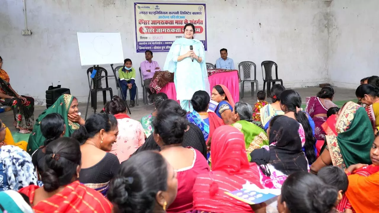CG BALCO News: बालको की पहल ने कैंसर के रोकथाम की दिशा में बढ़ाया मजबूत कदम... CG BALCO News: बालको की पहल ने कैंसर के रोकथाम की दिशा में बढ़ाया मजबूत कदम...