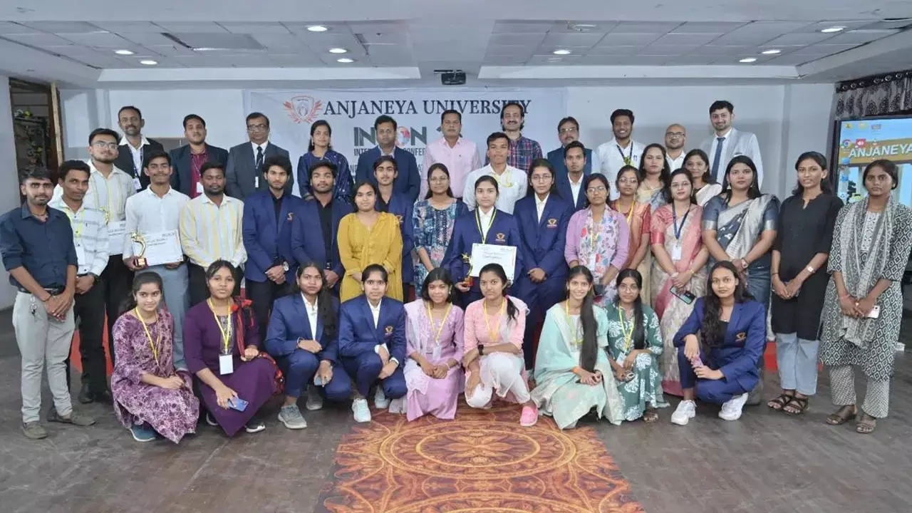 CG Anjaneya University: आंजनेय विश्वविद्यालय में INCON 25 अंतरराष्ट्रीय सम्मेलन का सफल समापन... CG Anjaneya University: आंजनेय विश्वविद्यालय में INCON 25 अंतरराष्ट्रीय सम्मेलन का सफल समापन...