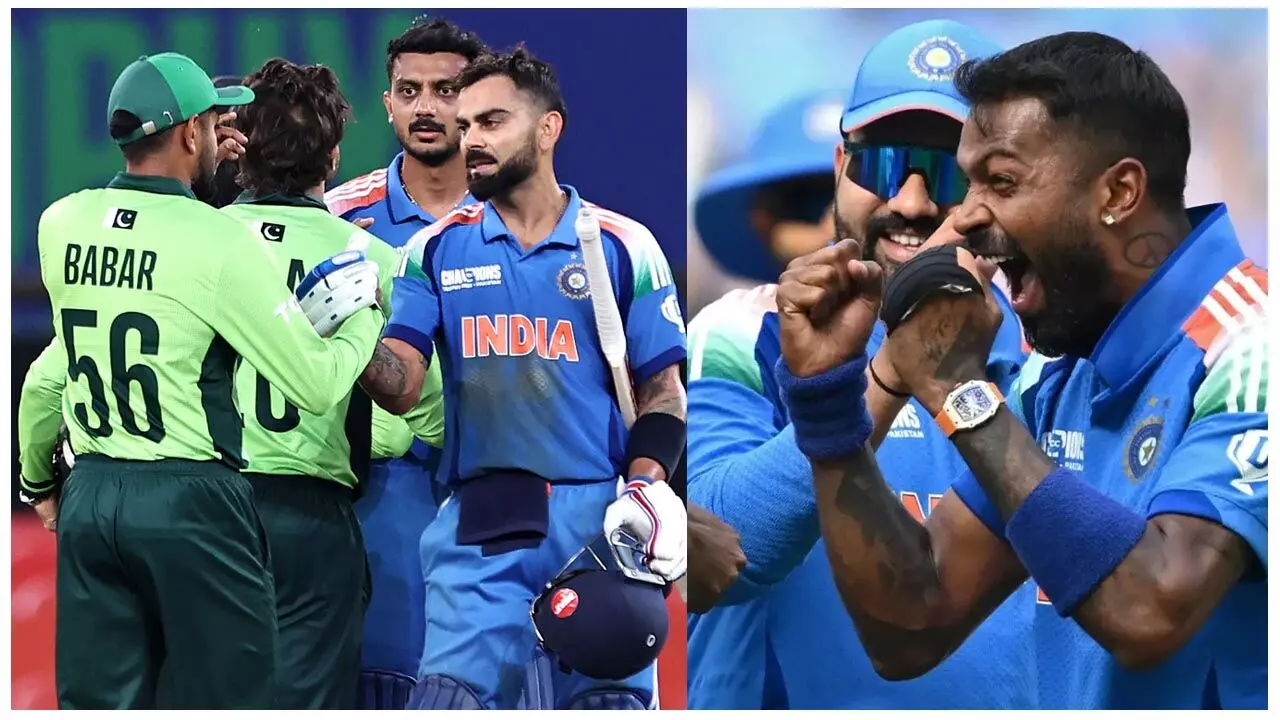 IND vs PAK Match Record: भारत और पाकिस्तान मैच में बने ये 5 बड़े रिकॉर्ड, क्या आपने डाली नजर, इन खिलाड़ियों ने किया था गजब का कमाल... IND vs PAK Match Record: भारत और पाकिस्तान मैच में बने ये 5 बड़े रिकॉर्ड, क्या आपने डाली नजर, इन खिलाड़ियों ने किया था गजब का कमाल...