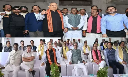 CG New Assembly: विधानसभा अध्यक्ष, मंत्री और विधायकों ने नये विधानसभा भवन का किया निरीक्षण, निर्माण कार्यों की विस्तार से ली जानकारी...
