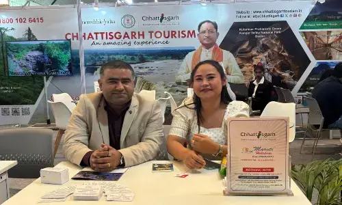 SATTE 2025: पर्यटन स्थलों को प्रमोट करने छत्तीसगढ़ टूरिज्म बोर्ड ने बनाया विशेष स्टॉल...