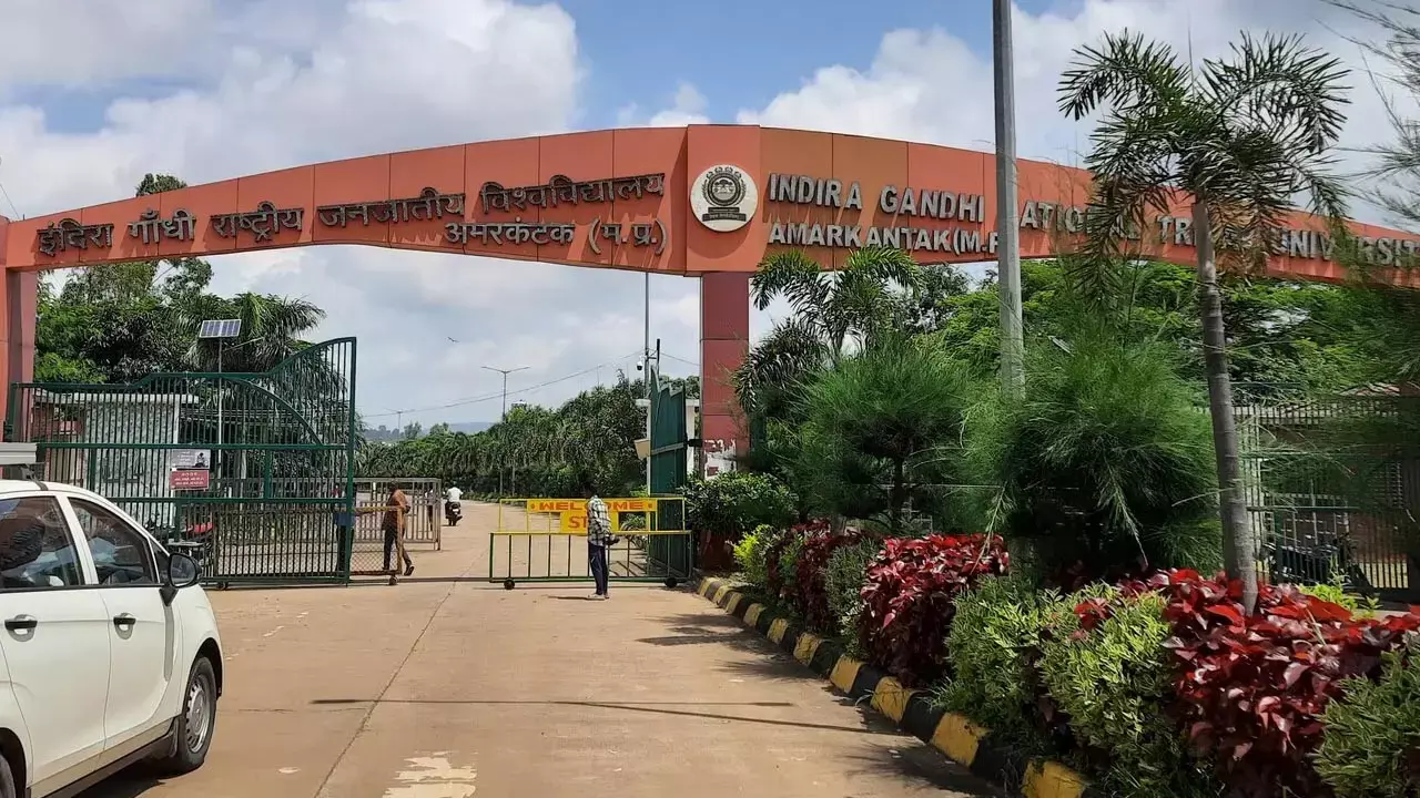 MP IGNTU Food Poisoning: गर्ल्स हॉस्टल में 50 से अधिक छात्राएं हुई बिमार, मेस का खराब खाना खाने से बिगड़ी तबीयत MP IGNTU Food Poisoning: गर्ल्स हॉस्टल में 50 से अधिक छात्राएं हुई बिमार, मेस का खराब खाना खाने से बिगड़ी तबीयत