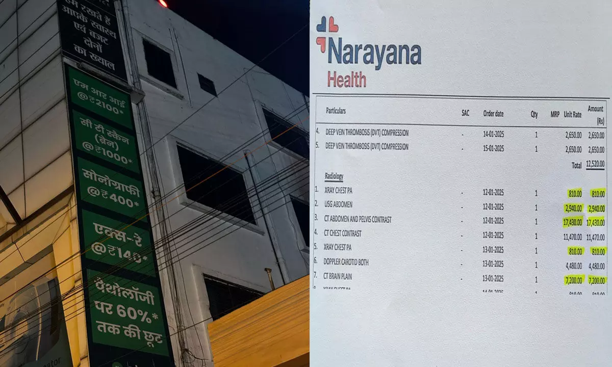सेवा के नाम पर खुले NHMMI अस्पताल में लूट, 400 का सोनोग्राफी 2940 में, IMA से शिकायत