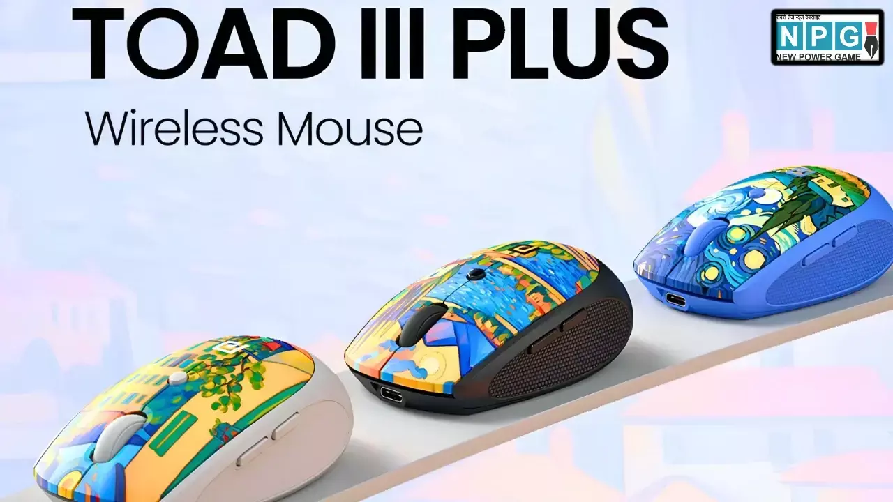 वैन गॉग डिज़ाइन के साथ लॉन्च हुआ Portronics Toad III Plus वायरलेस माउस, मिलेगी 1 साल की वारंटी और ब्लूटूथ 5.3 का सपोर्ट, जानें कीमत