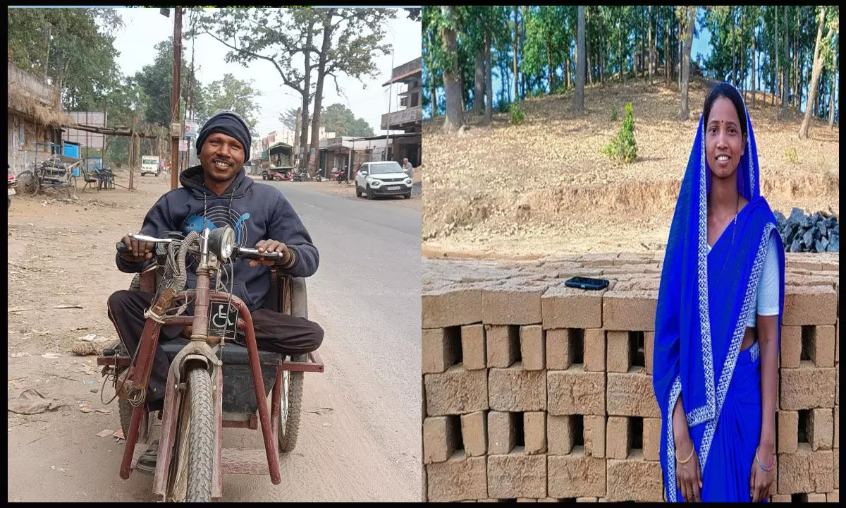 CM विष्णुदेव साय की हितग्राही मूलक योजनाओं से दिव्यांग बुन्देल कुमार और सरिता की तक़दीर बदली, आसान हुआ सफर... CM विष्णुदेव साय की हितग्राही मूलक योजनाओं से दिव्यांग बुन्देल कुमार और सरिता की तक़दीर बदली, आसान हुआ सफर...