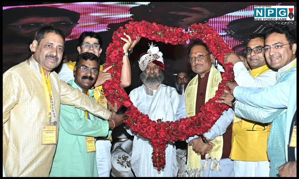 श्रीश्री रविशंकर ने मुख्यमंत्री की तारीफ की, कहा-प्रगतिशील विचारों के हैं विष्णुदेव साय, उनके दिल में प्रदेश के लिए बड़ी सोच... श्रीश्री रविशंकर ने मुख्यमंत्री की तारीफ की, कहा-प्रगतिशील विचारों के हैं विष्णुदेव साय, उनके दिल में प्रदेश के लिए बड़ी सोच...