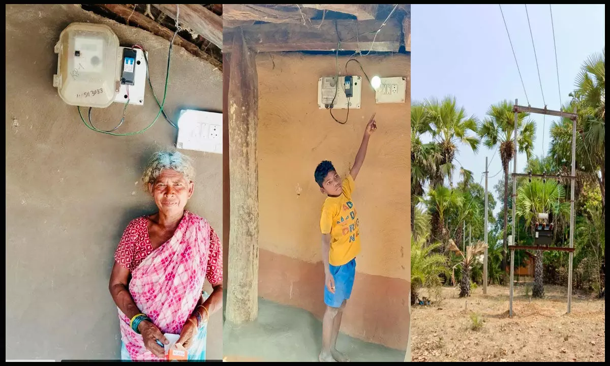 नक्सल प्रभावित गांव के 75 घरों में पहली बार पहुंची बिजली, नियद नेल्ला नार योजना से गाँवों में पहुंच रही है विकास की रोशनी नक्सल प्रभावित गांव के 75 घरों में पहली बार पहुंची बिजली, नियद नेल्ला नार योजना से गाँवों में पहुंच रही है विकास की रोशनी