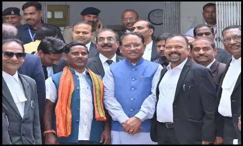 CM विष्णुदेव साय ने बार काउंसिल के जीर्णोद्धार एवं ई-लाइब्रेरी निर्माण के लिए 1 करोड़ देने की घोषणा की