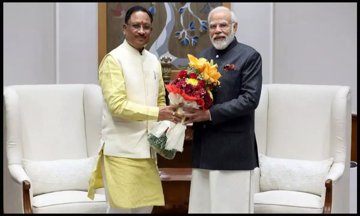 CG Cabinet Expansion: CM विष्णुदेव जा रहे दिल्ली, PM मोदी और अमित शाह से होगी मुलाकात, मंत्रिमंडल विस्तार को फायनल करने की अटकलें CG Cabinet Expansion: CM विष्णुदेव जा रहे दिल्ली, PM मोदी और अमित शाह से होगी मुलाकात, मंत्रिमंडल विस्तार को फायनल करने की अटकलें