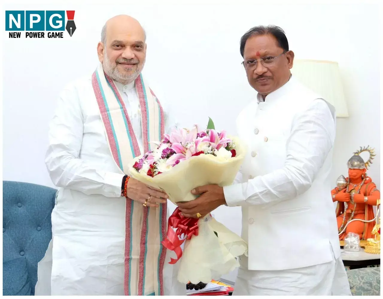 CM Vishnudeo: CM विष्णुदेव की केंद्रीय गृह मंत्री से हुई मुलाक़ात, कल सुबह होगी PM मोदी से मिलेंगे... CM Vishnudeo: CM विष्णुदेव की केंद्रीय गृह मंत्री से हुई मुलाक़ात, कल सुबह होगी PM मोदी से मिलेंगे...