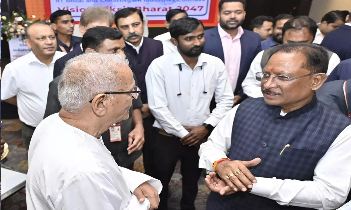 CM Vishnudeo Sai: तकनीक से तालमेल ही सफलता की कुंजी, CM विष्णुदेव साय ने उद्यमिता और नवाचार पर दिया जोर CM Vishnudeo Sai: तकनीक से तालमेल ही सफलता की कुंजी, CM विष्णुदेव साय ने उद्यमिता और नवाचार पर दिया जोर