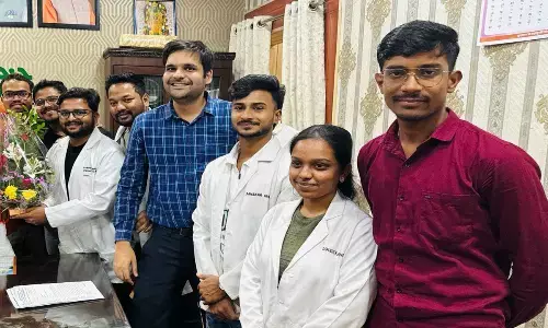 JDA रायपुर की टीम स्वास्थ्य सचिव से की मुलाक़ात...